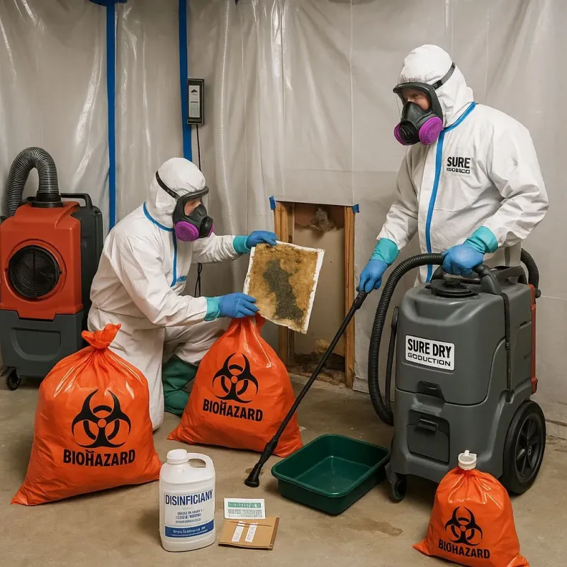 Contaminated Water Handling Protocols process in Delanco, NJ