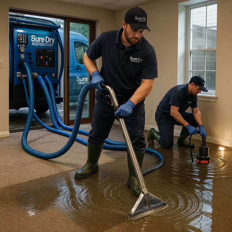 Water Extraction and Removal process in Delanco, NJ